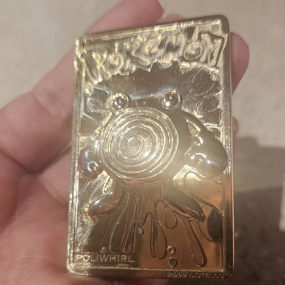 Nintendo Pokémon 1999 Gold plated Card in original case - Picture 3 of 17